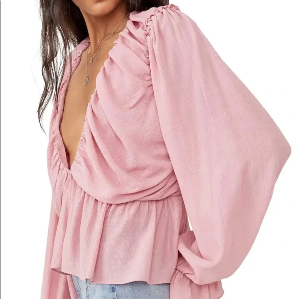 FREE PEOPLE Daia Top/Blouse - Picture 3 of 10